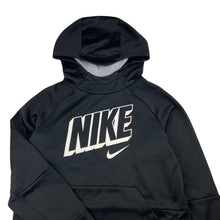 Load image into Gallery viewer, unisex Nike, Dri-Fit fleece lined hoodie sweater, pilling, FUC, size 8-9,  
