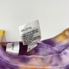 Load image into Gallery viewer, unisex Anko, tie dyed cotton tee / top, GUC, size 8,  