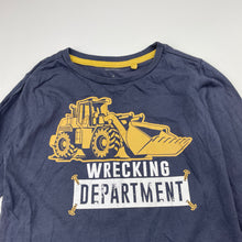 Load image into Gallery viewer, Boys Favourites, cotton long sleeve tee / top, digger, EUC, size 4,  