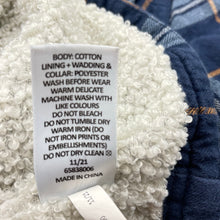 Load image into Gallery viewer, Boys Target, fleece lined wadded shirt, poppers, GUC, size 2,  
