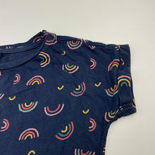 Load image into Gallery viewer, Girls Anko, cotton tee / top, rainbows, FUC, size 6,  