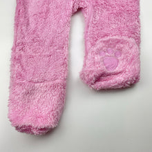 Load image into Gallery viewer, Girls Higgledee, pink soft fleece zip coverall / romper, NEW, size 2,  