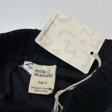 Load image into Gallery viewer, Boys Milk &amp; Masuki, soft feel organic cotton blend shorts, elasticated, NEW, size 5,  