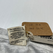 Load image into Gallery viewer, Unisex Milk &amp; Masuki, organic cotton blend leggings / bottoms, elasticated, NEW, size 5,  