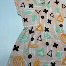 Load image into Gallery viewer, Girls Milk &amp; Masuki, organic cotton short sleeve dress, NEW, size 2, L: 51cm