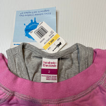 Load image into Gallery viewer, Girls H&amp;T, cotton long sleeve top, NEW, size 2,  