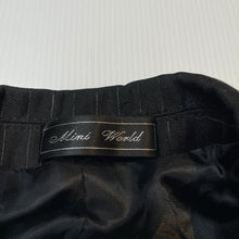 Load image into Gallery viewer, Boys Mini World, black pin stripe suit/formal jacket, EUC, size 10,  