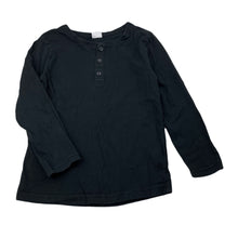 Load image into Gallery viewer, Unisex Lily &amp; Dan, organic cotton long sleeve henley top, GUC, size 6,  