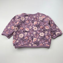 Load image into Gallery viewer, Girls Anko, floral cotton lightweight sweater / top, EUC, size 0,  
