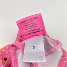 Load image into Gallery viewer, Girls The Wiggles, Emma swim one-piece, EUC, size 2,  