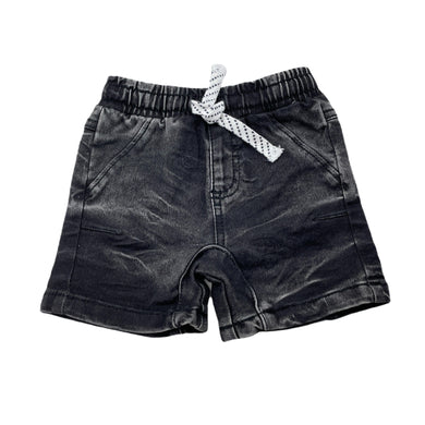 Boys Dymples, stretch knit denim shorts, elasticated, EUC, size 00,  