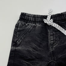 Load image into Gallery viewer, Boys Dymples, stretch knit denim shorts, elasticated, EUC, size 00,  