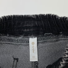 Load image into Gallery viewer, Boys Dymples, stretch knit denim shorts, elasticated, EUC, size 00,  