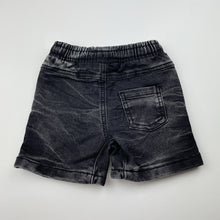 Load image into Gallery viewer, Boys Dymples, stretch knit denim shorts, elasticated, EUC, size 00,  