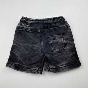 Boys Dymples, stretch knit denim shorts, elasticated, EUC, size 00,  