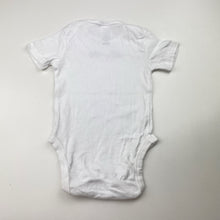 Load image into Gallery viewer, Unisex Dymples, organic cotton bodysuit / romper, yak, EUC, size 00,  