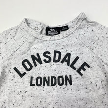 Load image into Gallery viewer, Unisex Lonsdale, grey marle tee / top, GUC, size 00,  