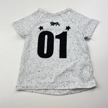 Load image into Gallery viewer, Unisex Lonsdale, grey marle tee / top, GUC, size 00,  