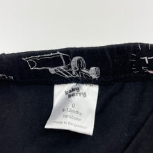 Load image into Gallery viewer, Boys Baby Berry, lightweight cotton shorts, elasticated, diggers, EUC, size 0,  