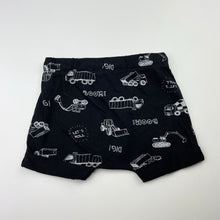 Load image into Gallery viewer, Boys Baby Berry, lightweight cotton shorts, elasticated, diggers, EUC, size 0,  