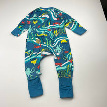 Load image into Gallery viewer, Unisex Bonds, zip wondersuit / zippy / romper, submarine, FUC, size 00,  