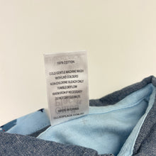 Load image into Gallery viewer, Boys Ollies Place, blue cotton romper, dinosaurs, EUC, size 00,  