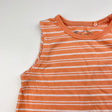 Load image into Gallery viewer, Unisex KID, striped cotton singlet top, GUC, size 2,  