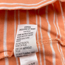 Load image into Gallery viewer, Unisex KID, striped cotton singlet top, GUC, size 2,  