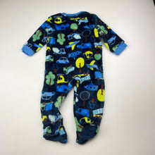 Load image into Gallery viewer, Boys Anko, soft fleece zip coverall / romper, GUC, size 00,  
