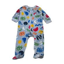 Load image into Gallery viewer, Boys Anko, soft fleece zip coverall / romper, FUC, size 00,  