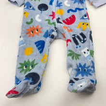 Load image into Gallery viewer, Boys Anko, soft fleece zip coverall / romper, FUC, size 00,  