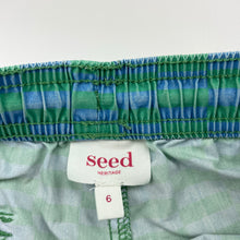 Load image into Gallery viewer, Boys Seed, lightweight board shorts, elasticated, FUC, size 6,  