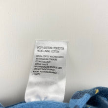Load image into Gallery viewer, Boys Tiny Little Wonders, fleece lined zip hoodie sweater, dinosaurs, EUC, size 000,  