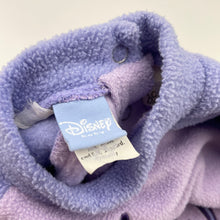 Load image into Gallery viewer, Unisex Disney, Winnie the Pooh Eeyore fleece coverall / romper, GUC, size 3 months,  