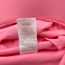 Load image into Gallery viewer, Girls Ollies Place, pink sun/swim hat, chin strap, small mark, FUC, size 0,  
