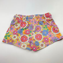 Load image into Gallery viewer, Girls Anko, colourful floral cotton shorts, EUC, size 1,  