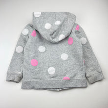 Load image into Gallery viewer, Girls Disney, Minnie Mouse fleece lined zip hoodie sweater, FUC, size 4,  