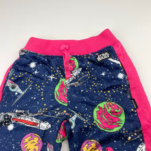 Load image into Gallery viewer, Girls Bonds, Star Wars track pants, elasticated, Inside leg: 30cm, GUC, size 2,  