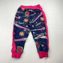 Load image into Gallery viewer, Girls Bonds, Star Wars track pants, elasticated, Inside leg: 30cm, GUC, size 2,  