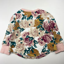 Load image into Gallery viewer, Girls Mango, floral long sleeve pyjama top, wash fade, FUC, size 3,  