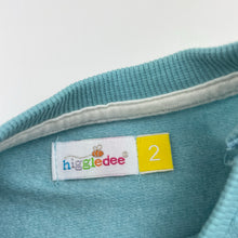 Load image into Gallery viewer, Boys Higgledee, fleece lined long sleeve top / lightweight sweater, EUC, size 2,  