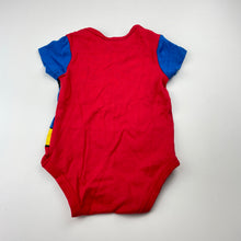 Load image into Gallery viewer, Boys DC Comics, Superman cotton bodysuit / romper, EUC, size 00,  