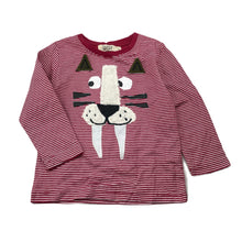 Load image into Gallery viewer, Boys BQT, striped cotton long sleeve tee / top, EUC, size 2,  