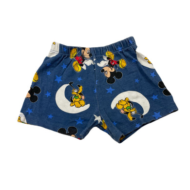 Boys Disney, Mickey Mouse & Pluto cotton pyjama shorts, FUC, size 00,  