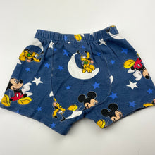 Load image into Gallery viewer, Boys Disney, Mickey Mouse &amp; Pluto cotton pyjama shorts, FUC, size 00,  