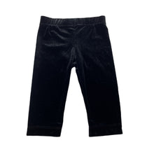 Load image into Gallery viewer, Girls Rare Editions, black velvet leggings / bottoms, EUC, size 0,  