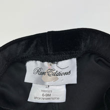 Load image into Gallery viewer, Girls Rare Editions, black velvet leggings / bottoms, EUC, size 0,  