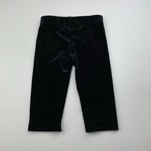 Load image into Gallery viewer, Girls Rare Editions, black velvet leggings / bottoms, EUC, size 0,  