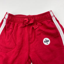 Load image into Gallery viewer, Boys Target, red casual pants, elasticated, FUC, size 00,  