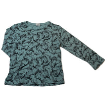 Load image into Gallery viewer, Boys Lily &amp; Dan, organic cotton long sleeve top, dinosaurs, GUC, size 5,  